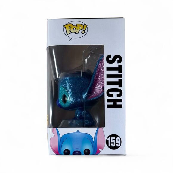 Funko Pop Unopened Stitch 159 Diamond Collection Hot Topic Exclusive Disney - Picture 2 of 6